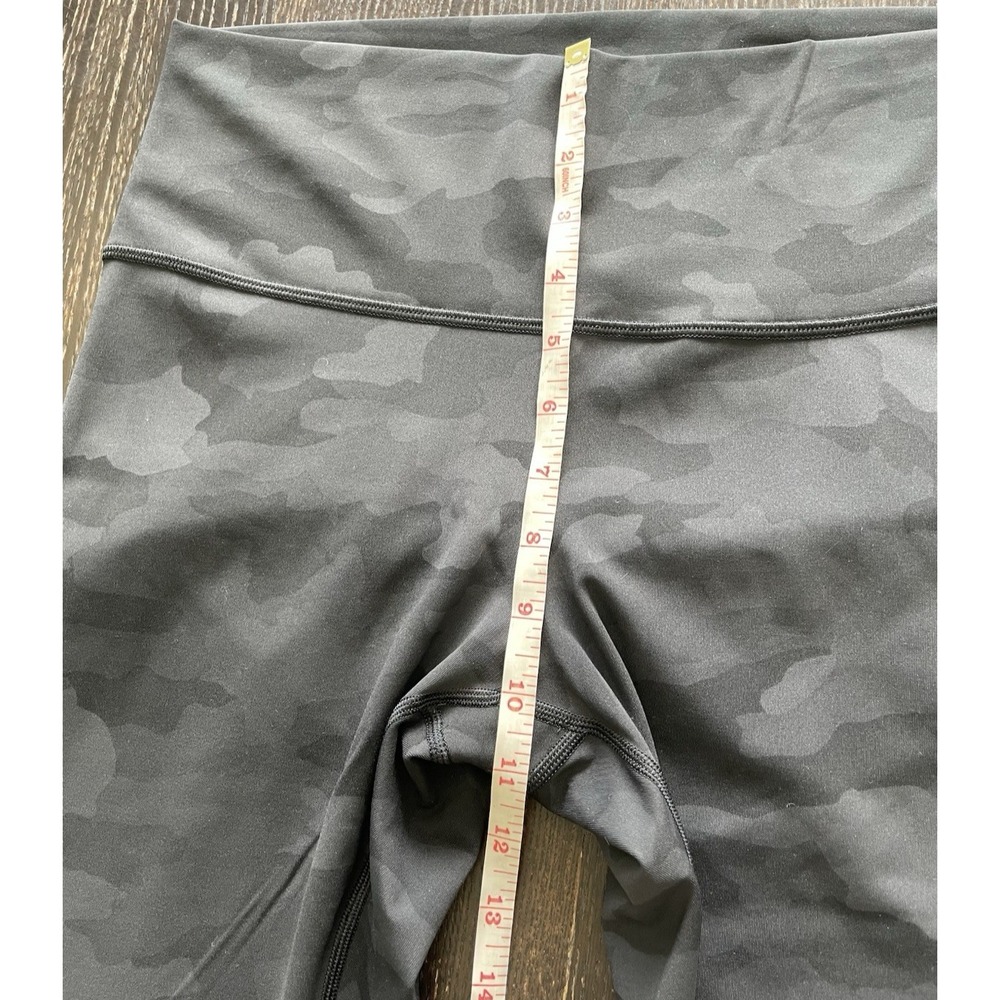 Lululemon Leggings Align High Rise 25" Heritage 365 Camo Deep Coal Multi Size 10 - Picture 11 of 13